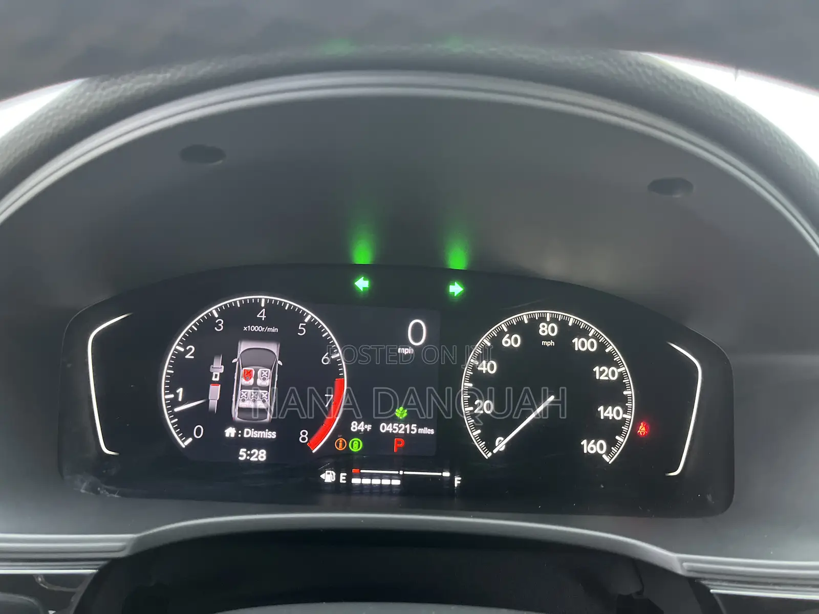 Honda Civic EX 2022 Gray