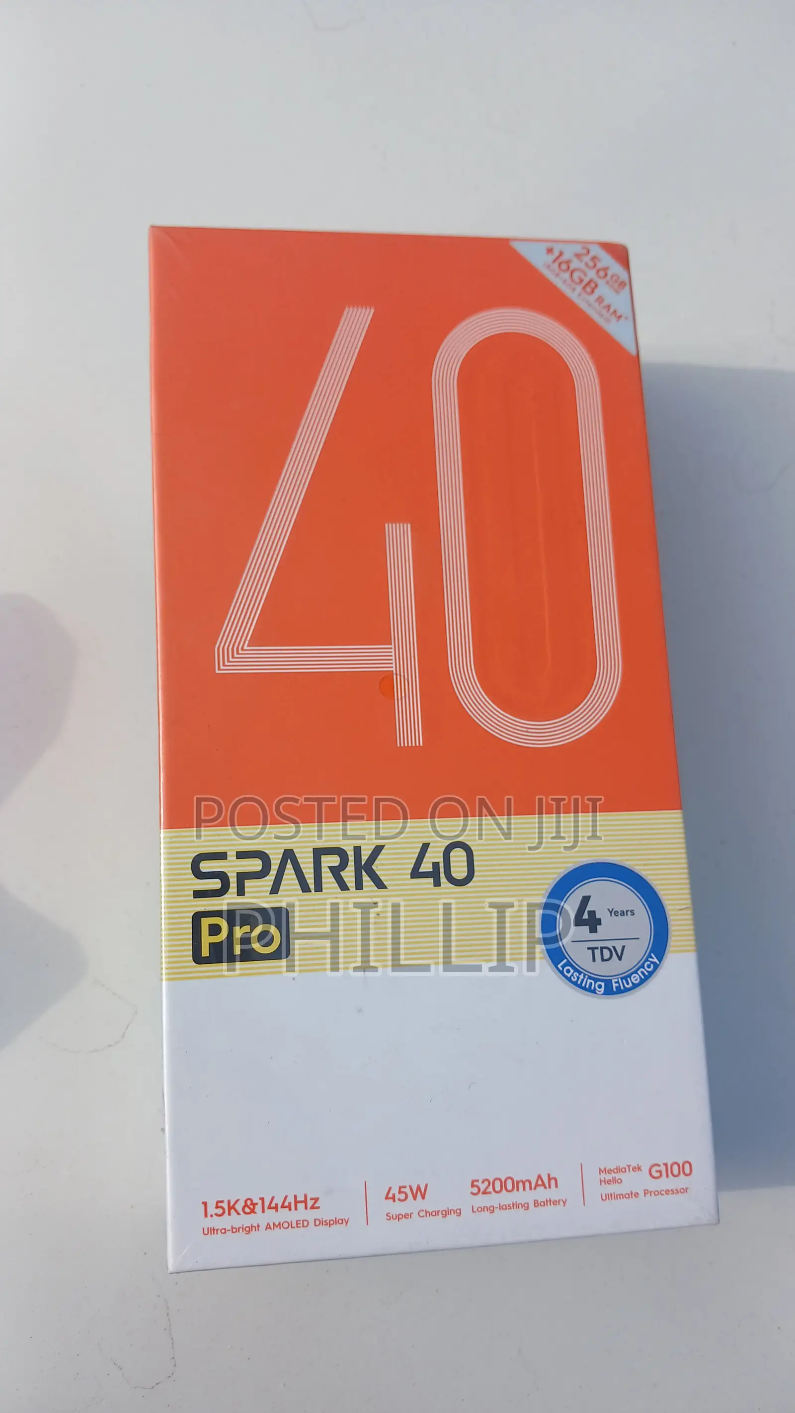 New Tecno Spark 40 Pro 256 GB Bronze
