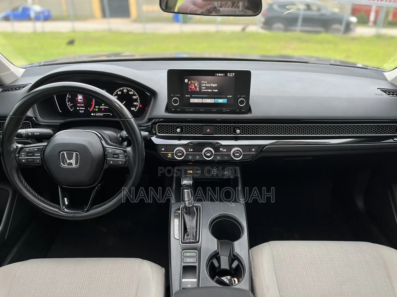 Honda Civic EX 2022 Gray
