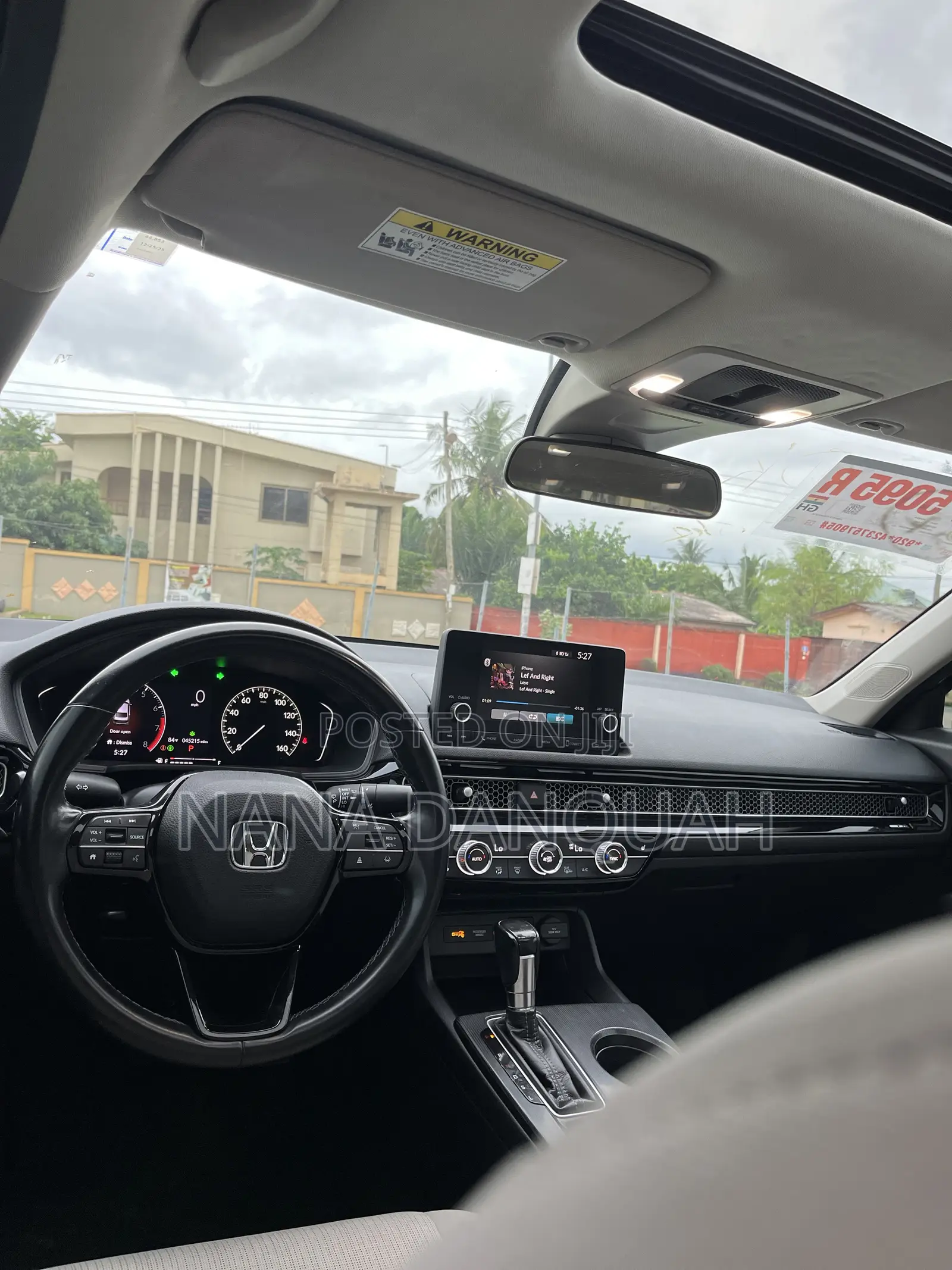 Honda Civic EX 2022 Gray