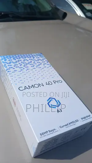 New Tecno Camon 40 Pro 5G 256 GB Black