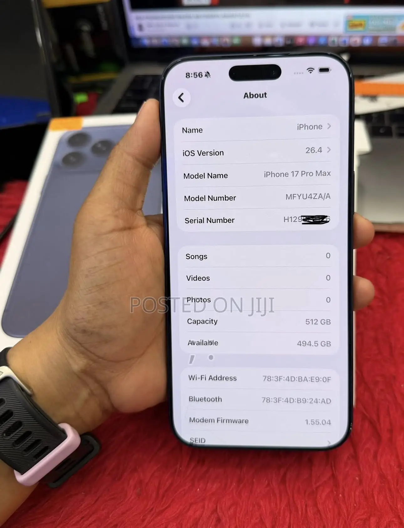 Apple iPhone 17 Pro Max 1 TB Blue