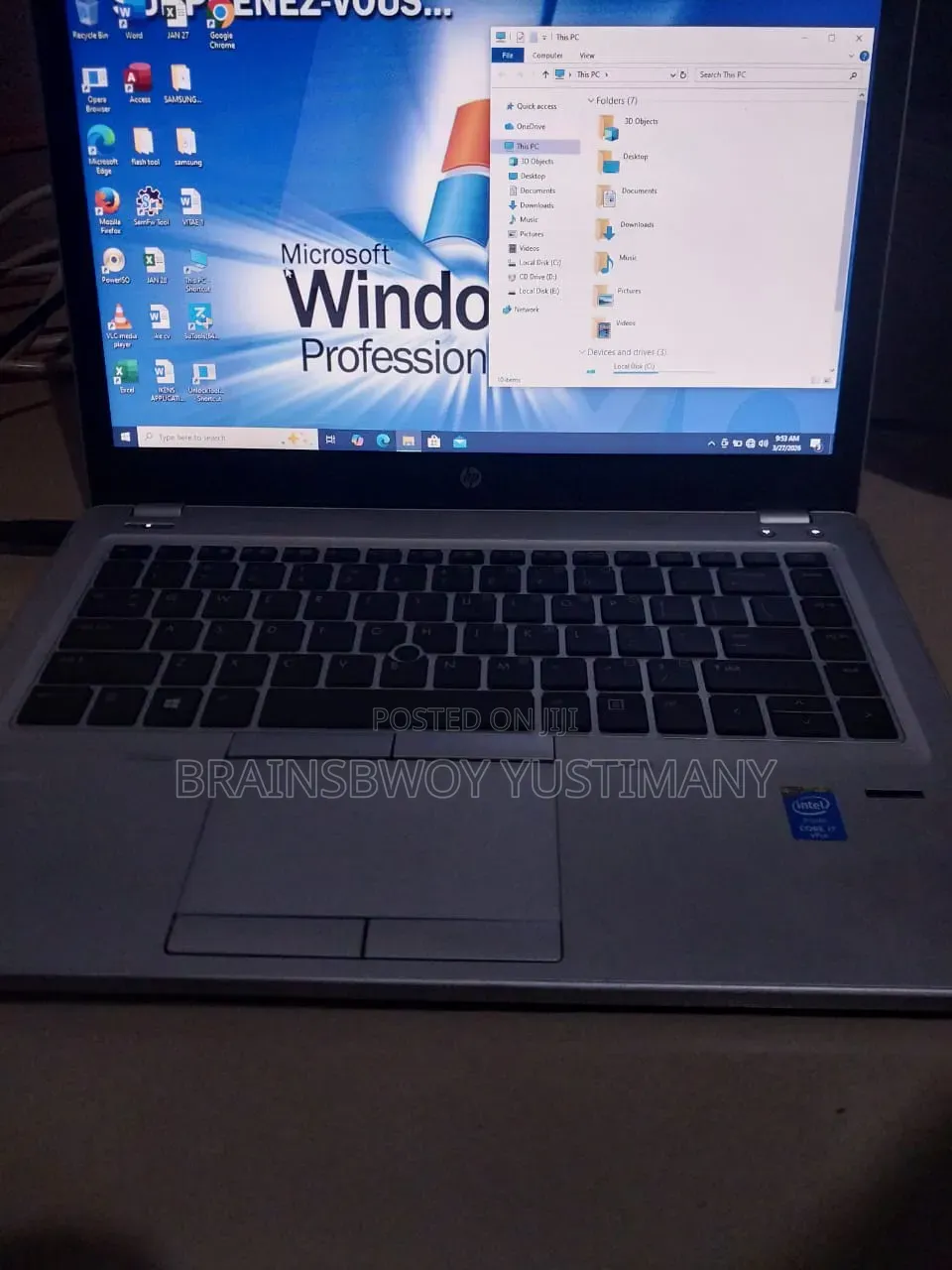 Laptop HP EliteBook Folio 9480M 8GB Intel Core i7 HDD 500GB