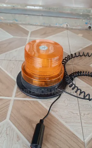 Amber LED Beacon Warning Light.