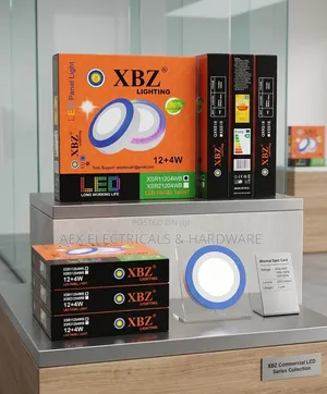 XBZ LED Panel Light 12+4W Round White Blue Ceiling Light