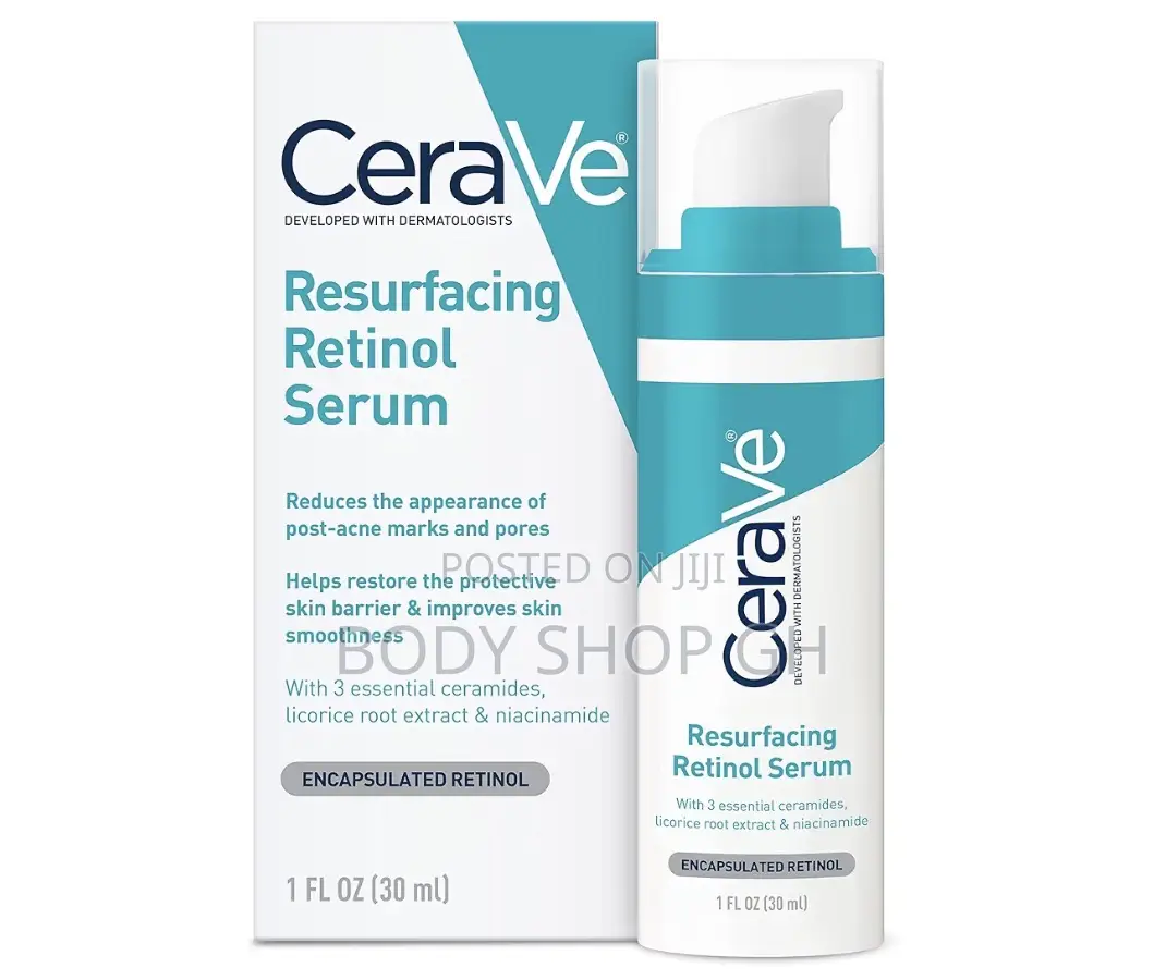 CeraVe Resurfacing Retinol Serum for Post Acne Marks - Niacinamide