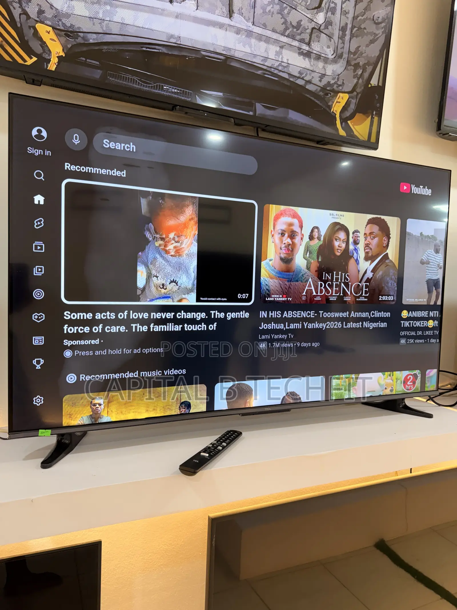 50inches TCL Qled TV