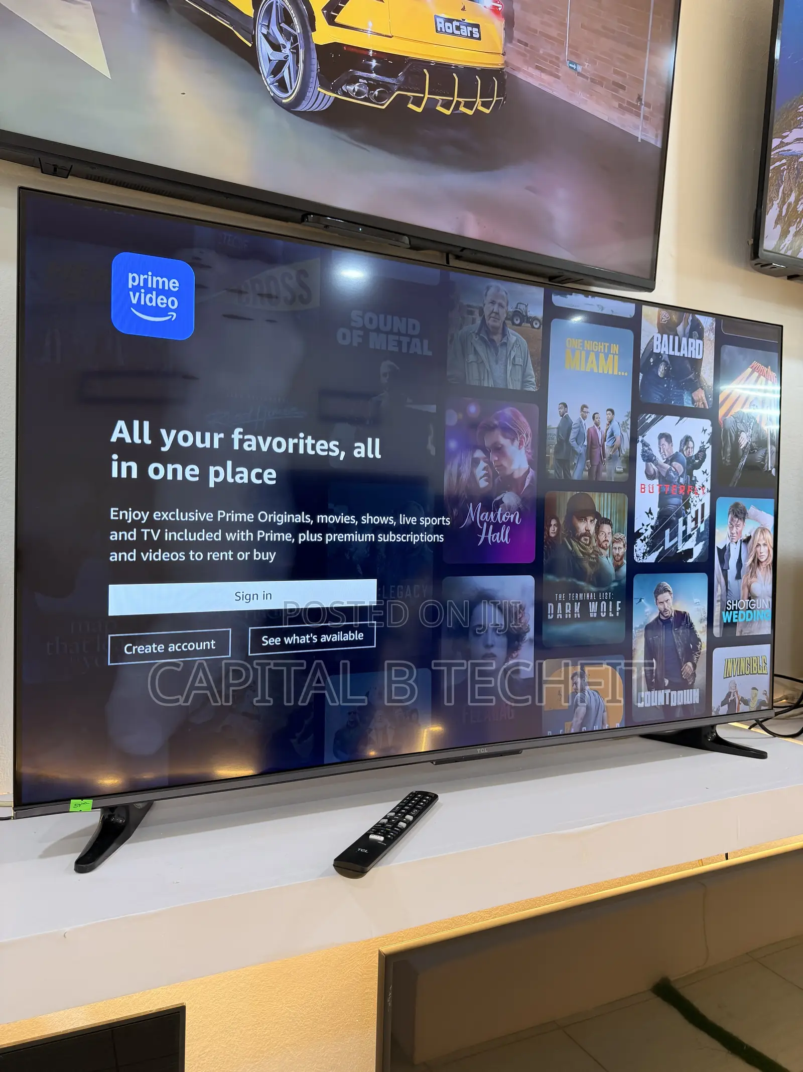 50inches TCL Qled TV