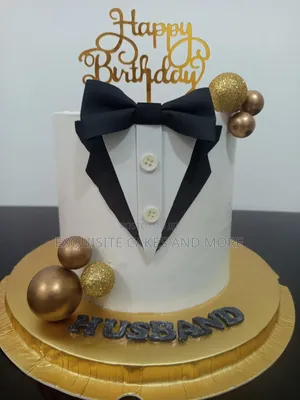 Budget Friendly Suit Cake