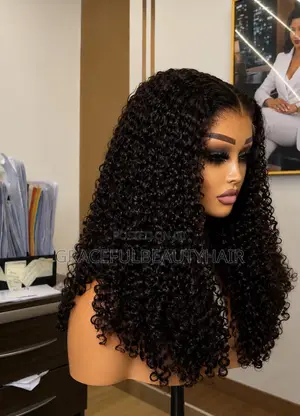 18 Inches SDD Pixie Curls With 5x5 Transparent Closure