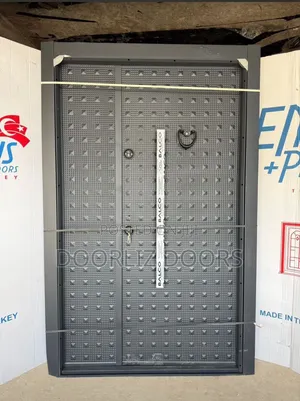 One and Half Full Metal Heavy Door With Accessories
