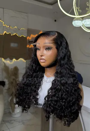 18 Inches Super Double Drawn Pixie Curls With 5x5Closure