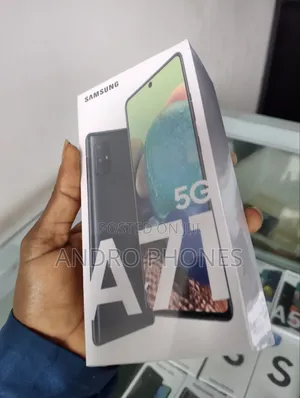 New Samsung Galaxy A71 5G 128 GB Black
