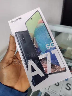 New Samsung Galaxy A71 5G 128 GB Black