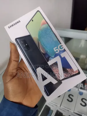 New Samsung Galaxy A71 5G 128 GB Black