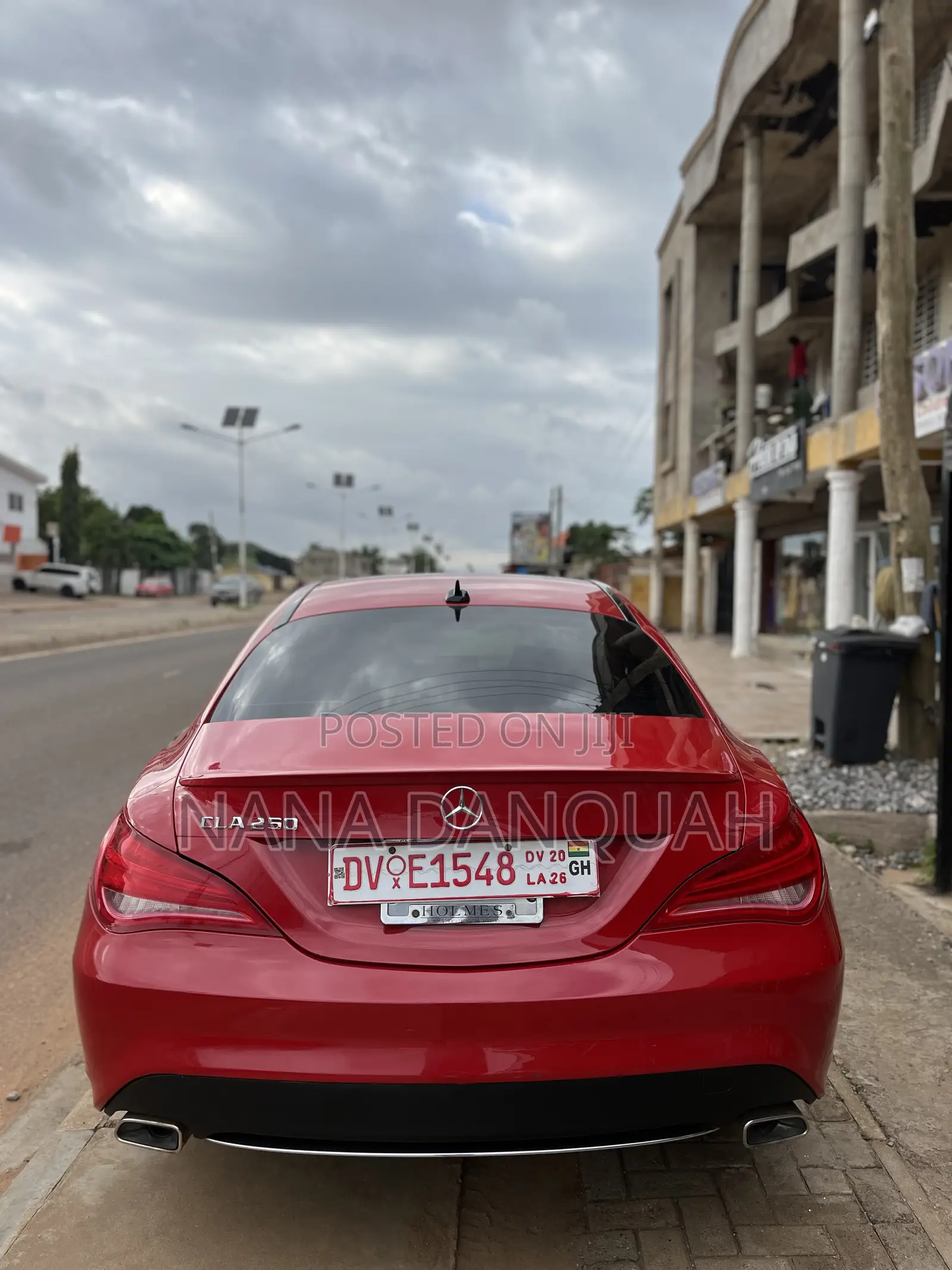 Mercedes-Benz CLA-Class CLA 250 4MATIC Sedan 2015 Red