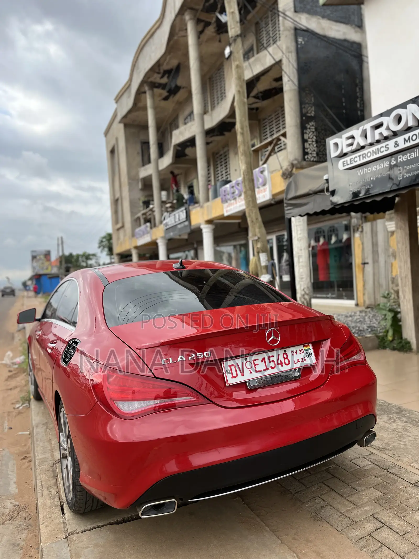 Mercedes-Benz CLA-Class CLA 250 4MATIC Sedan 2015 Red
