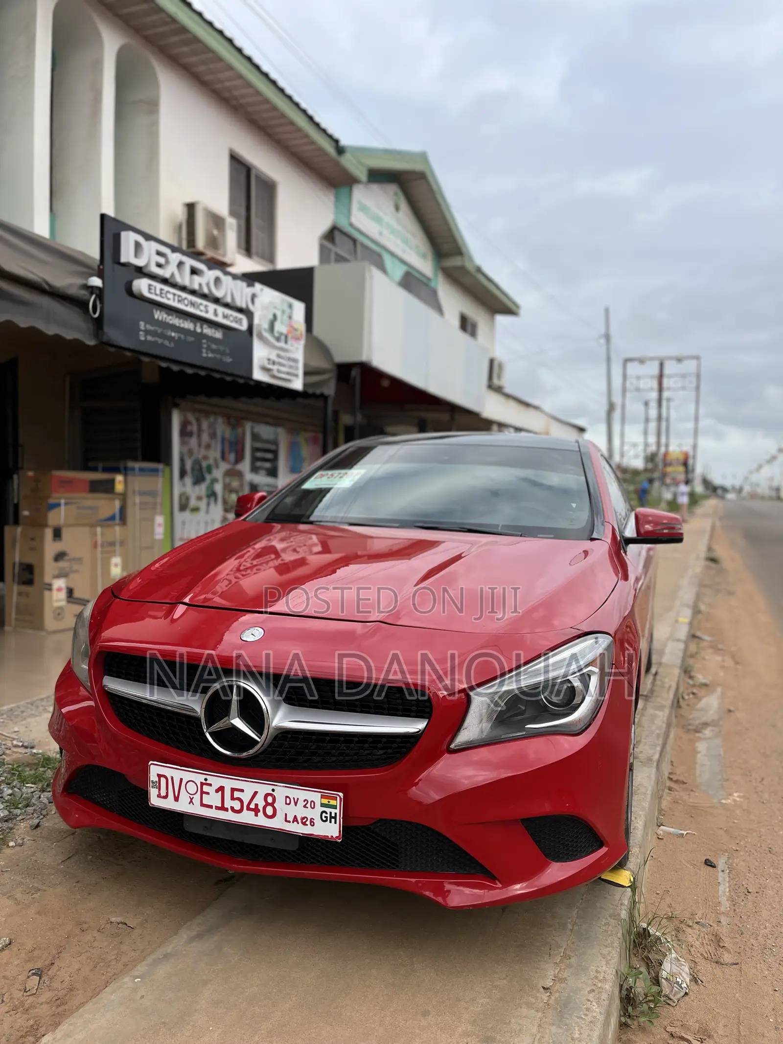 Mercedes-Benz CLA-Class CLA 250 4MATIC Sedan 2015 Red