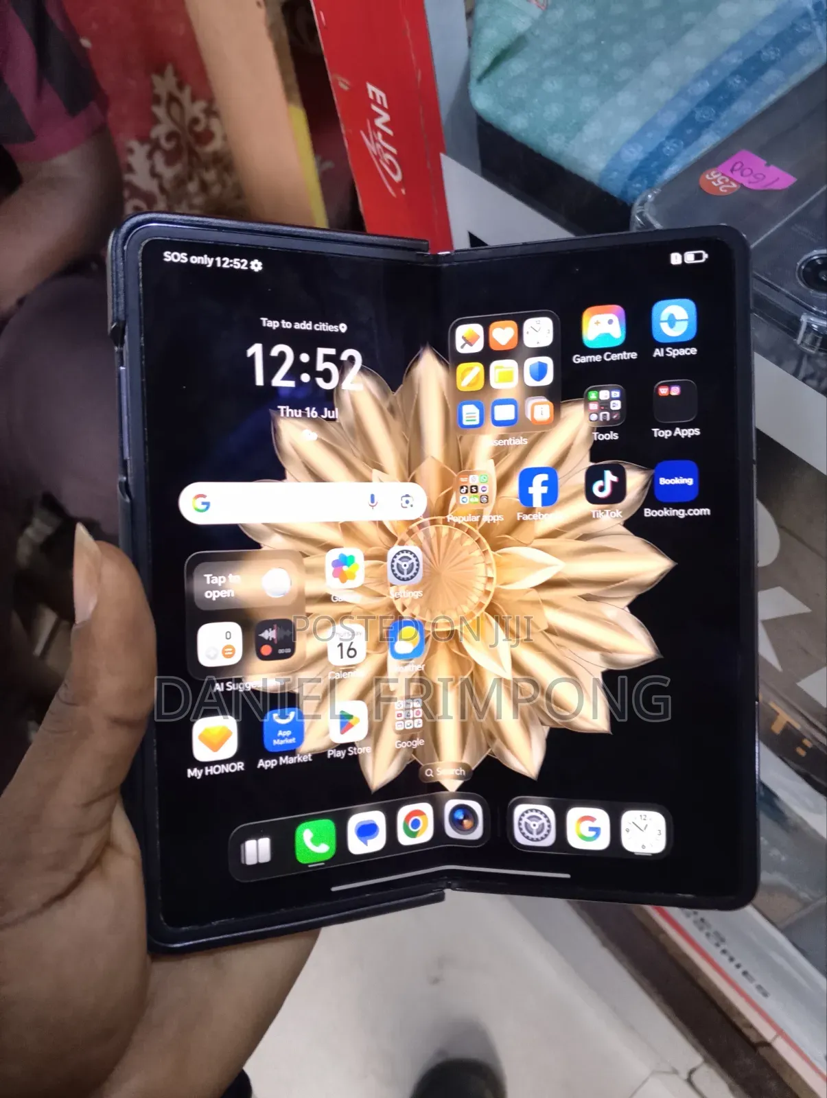 New Samsung Galaxy Z Fold6 256 GB Gold