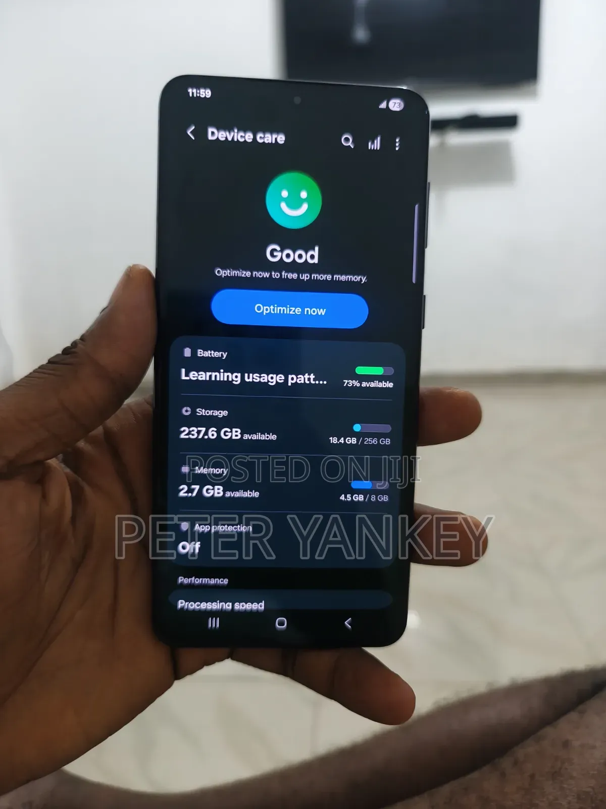 New Samsung Galaxy S21+ 5G 256 GB Black