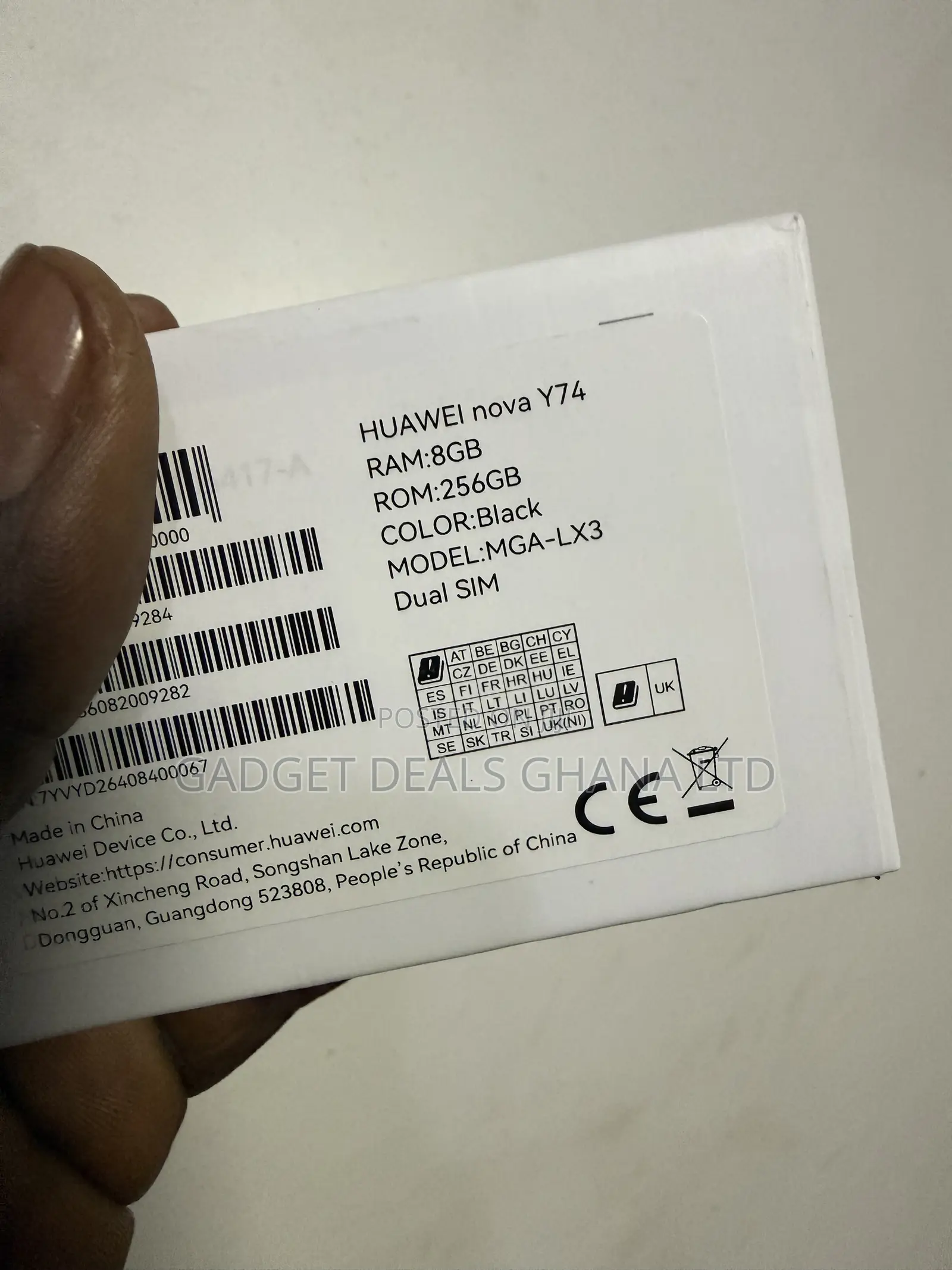 New Huawei nova Y74 256 GB Black