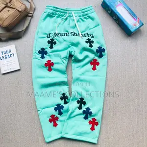 Chrome Hearts-Inspired Premium Fleece Jogger Sweatpants