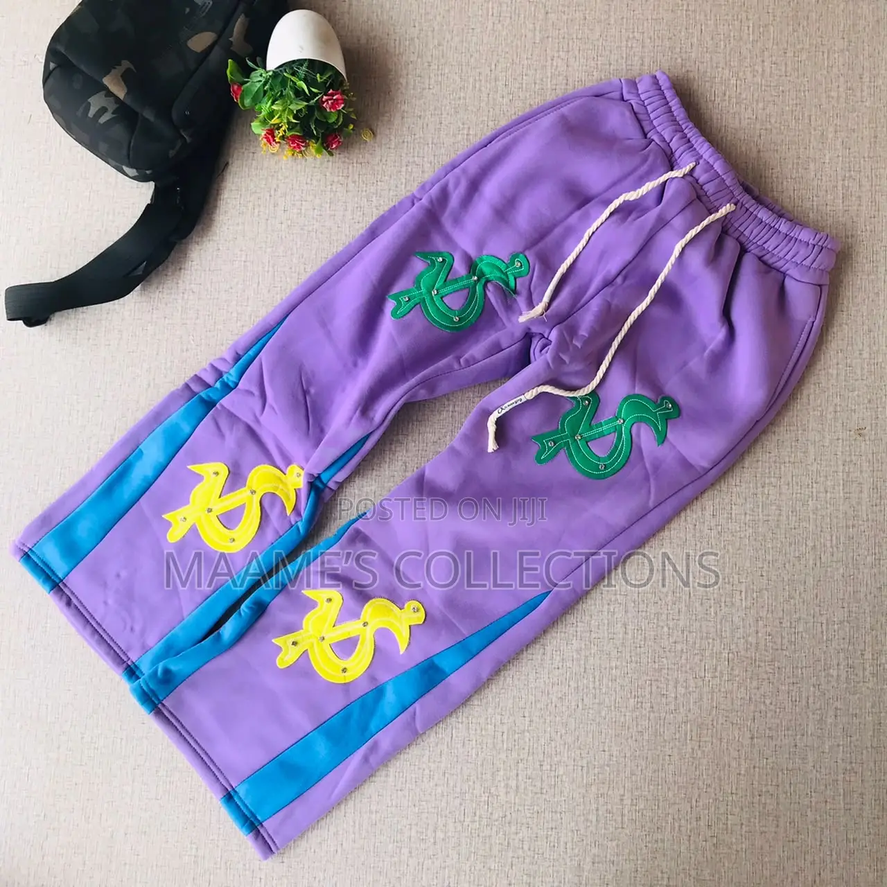 Chrome Hearts-Inspired Premium Fleece Jogger Sweatpants
