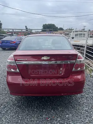 Chevrolet Aveo 2010 Red