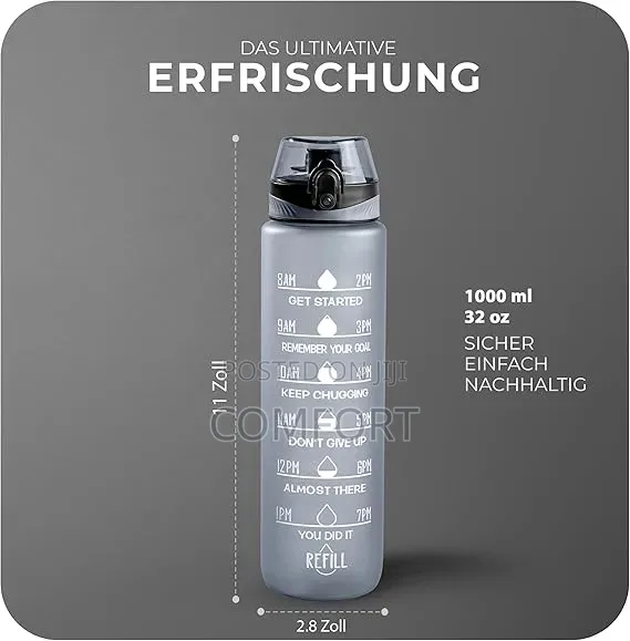 Quality Sports Water Bottle (1000ml)