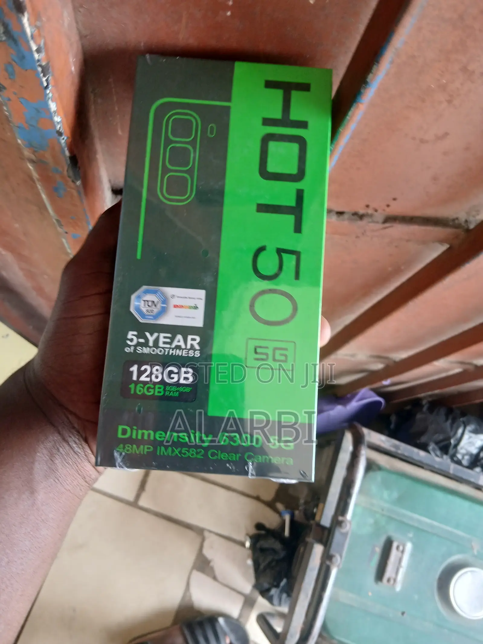 New Infinix Hot 50 128 GB Black