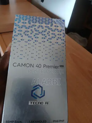 New Tecno Camon 40 Premier 5G 256 GB Black