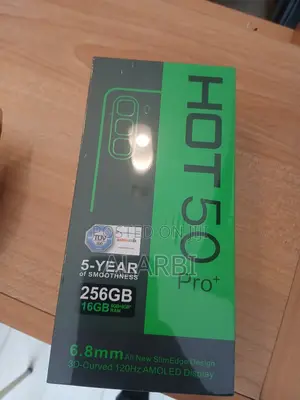 New Infinix Hot 50 Pro+ 4G 256 GB Black