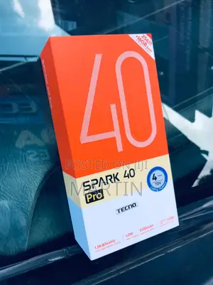 New Tecno Spark 40 Pro 256 GB Blue
