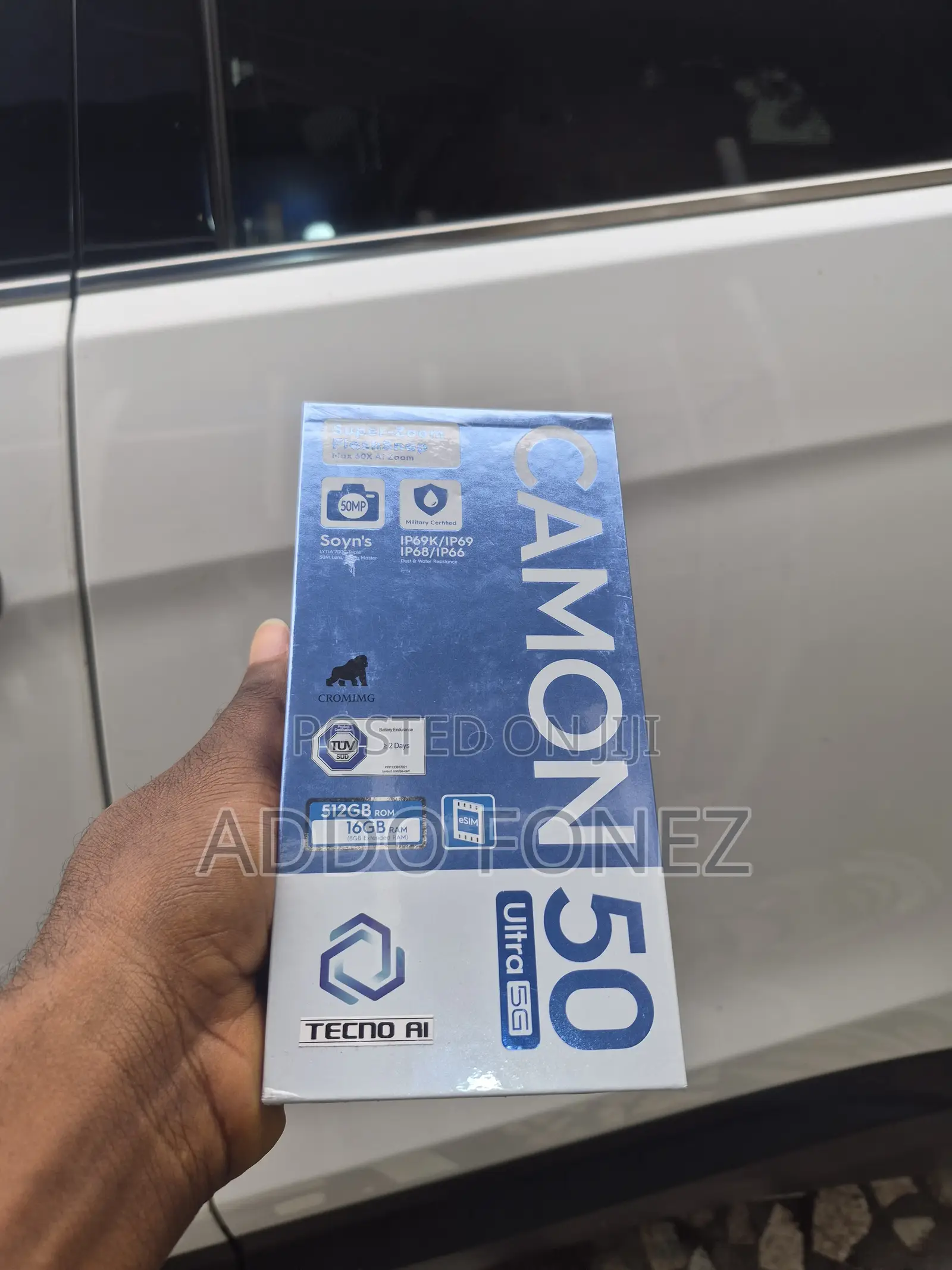 New Tecno Camon 50 Ultra 512 GB Gray