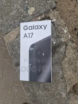 New Samsung Galaxy A17 5G 256 GB Black