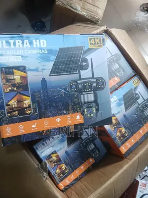 Ultra HD Triple Lens Solar PTZ Security Camera