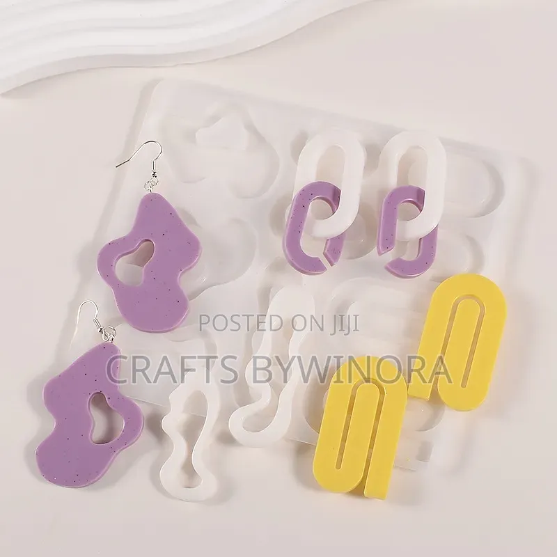 Earring Bookmark Clip Epoxy Resin Mould