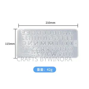 Mini Alphabet Silicone Mould
