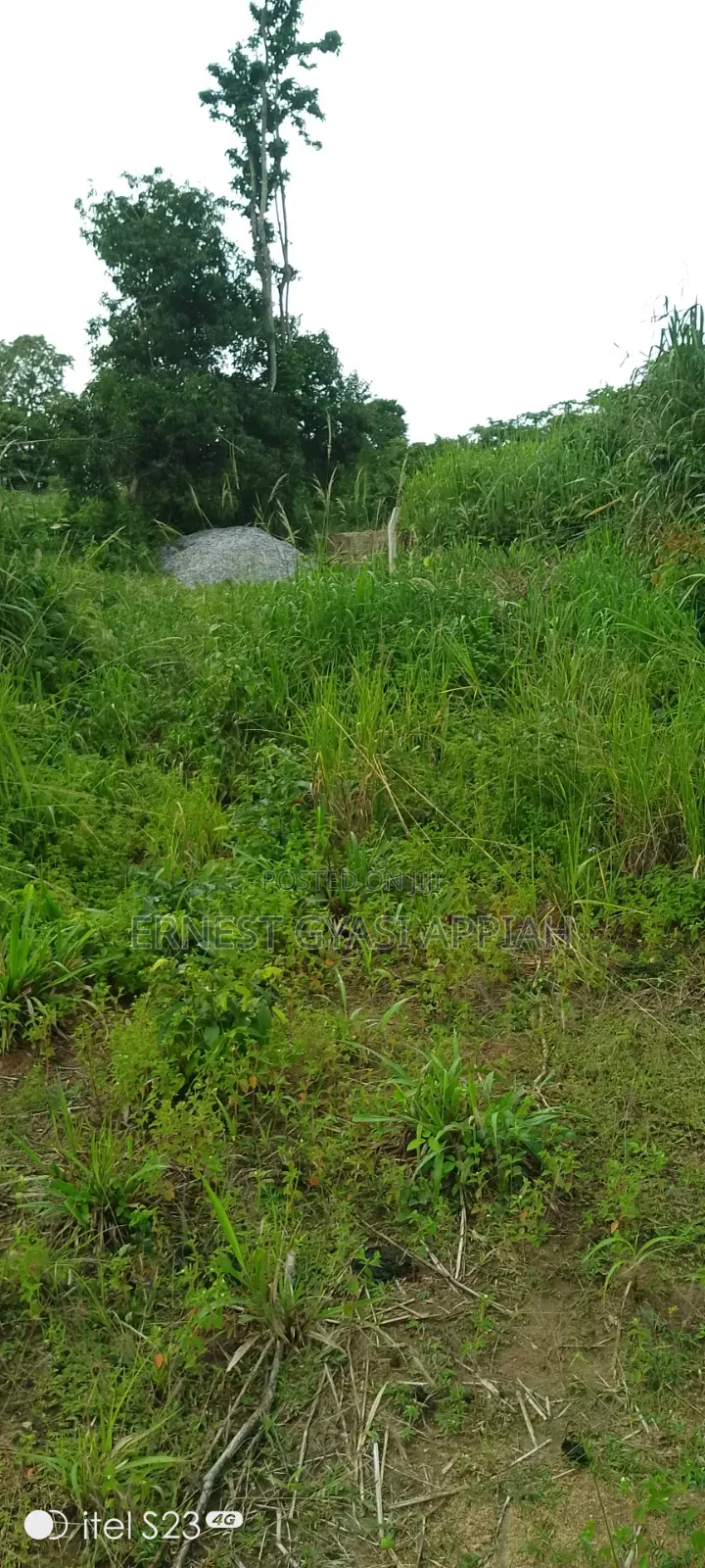 Half Plot at Atia of Ejisu Boankra for Sale