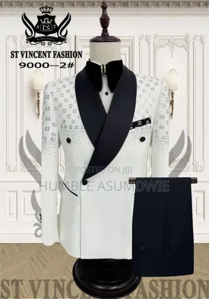Stone Embellished Suits for Wedding and Dinner
