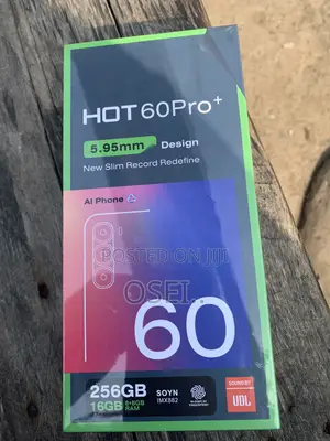 New Infinix Hot 60 Pro+ 256 GB Gray