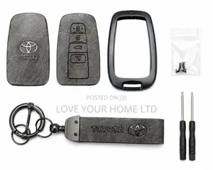 Toyota Smart Key Replacement Shell Case Kit With Keychain – 4 Button
