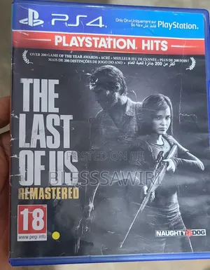 The Last of Us Remastered PS4 CD