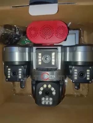 Aov Triple Lens Solar 4G Sim CCTV Camera