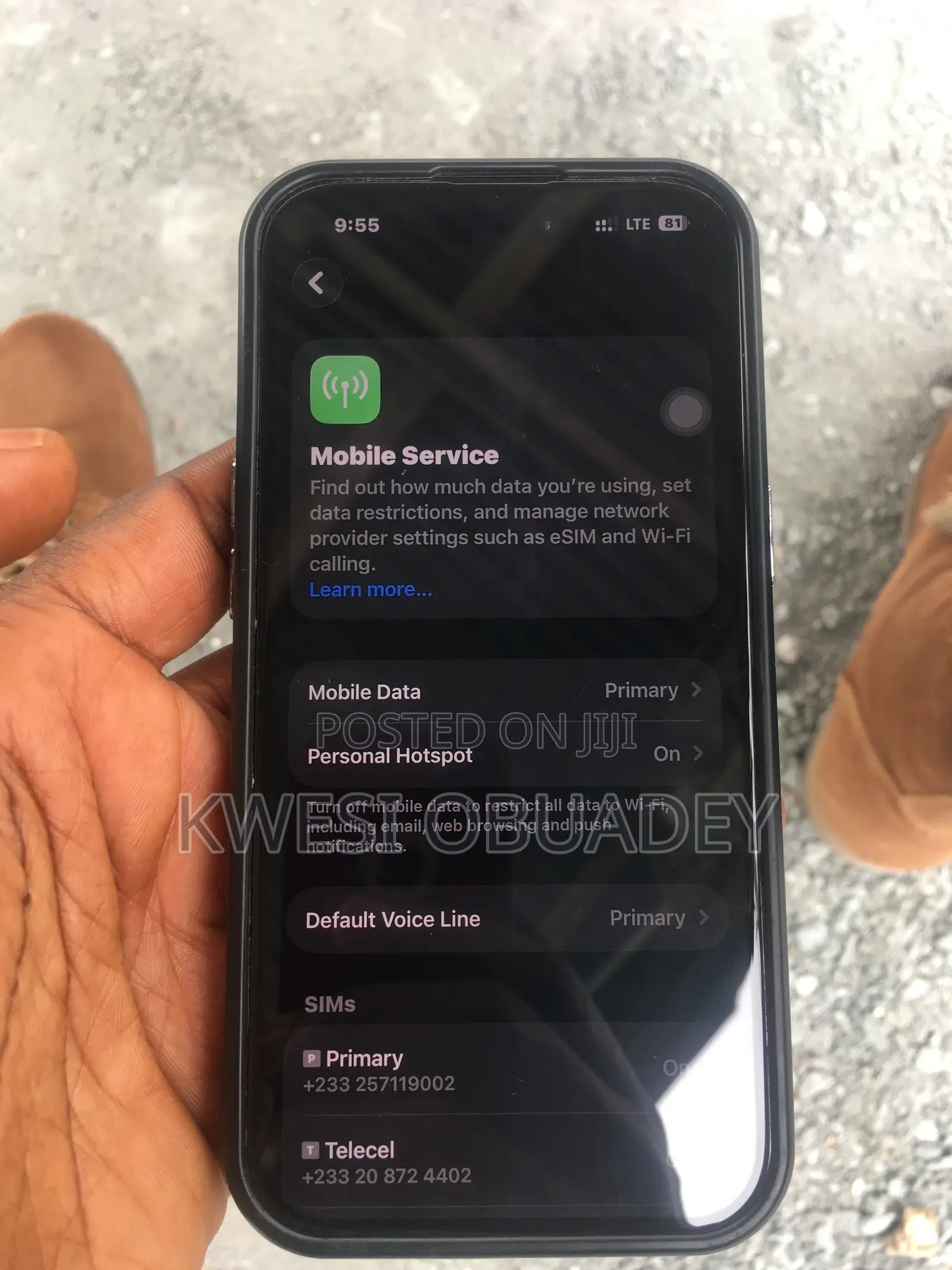 Apple iPhone 15 128 GB Black