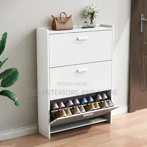 Shoe Rack(Cabinet With Flip Drawers)