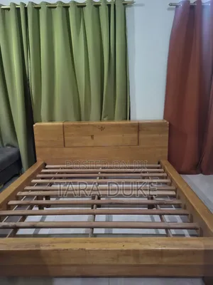 Solid Wooden Queen Size Bed Frame