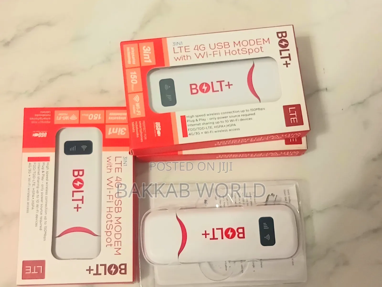 Bolt+ Lte 3in1