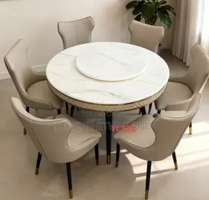 6 Seater Round Dining Set
