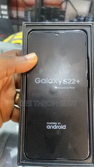 New Samsung Galaxy S22+ 5G 256 GB Black